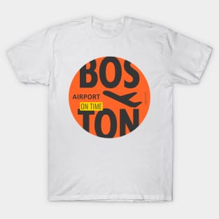 Boston BOS airport T-Shirt